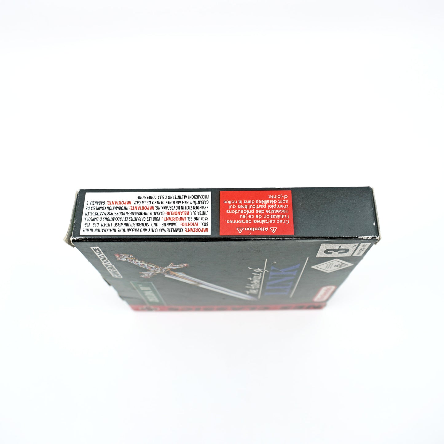 Originalverpackung - Seitenansicht rechts