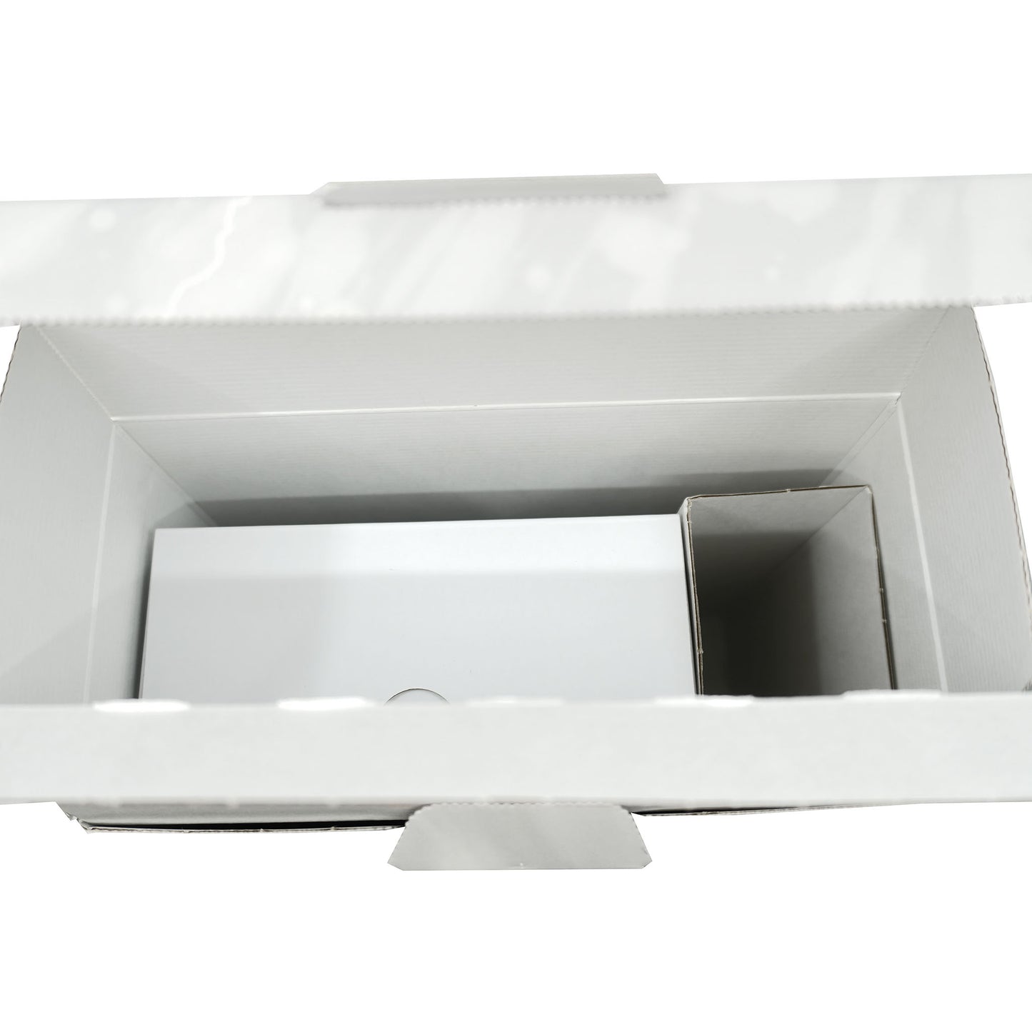 Innenseite der grossen Verpackung