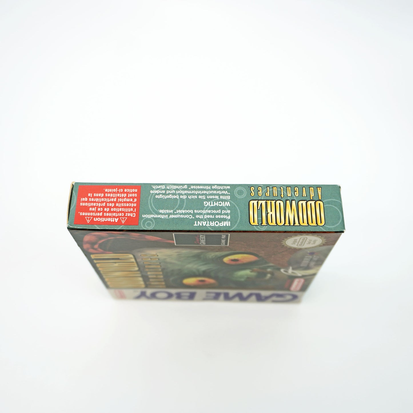 Originalverpackung - Seitenansicht rechts