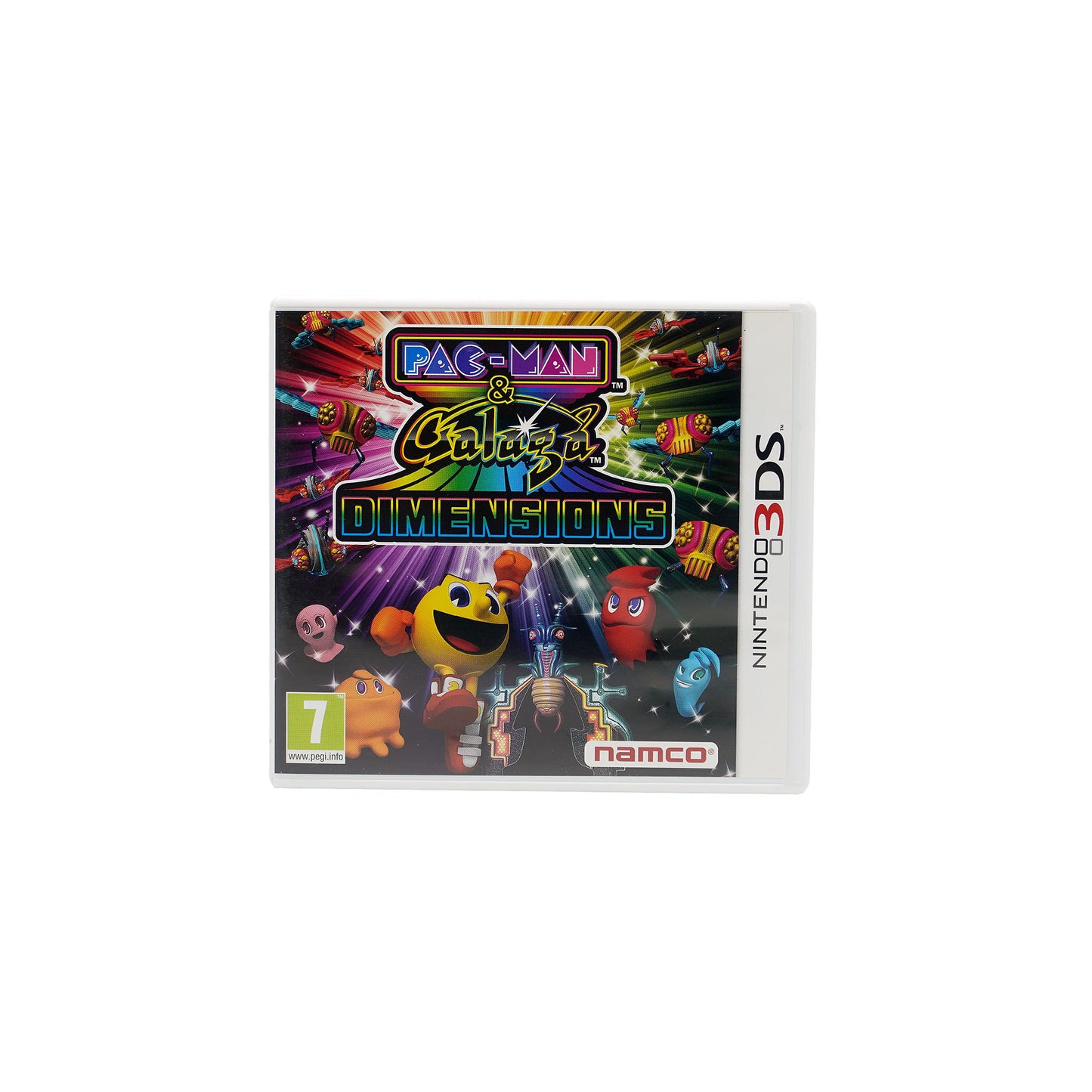 Pac-Man & Galaga Dimensions Spielhülle für Nintendo 3DS - Vorderseite