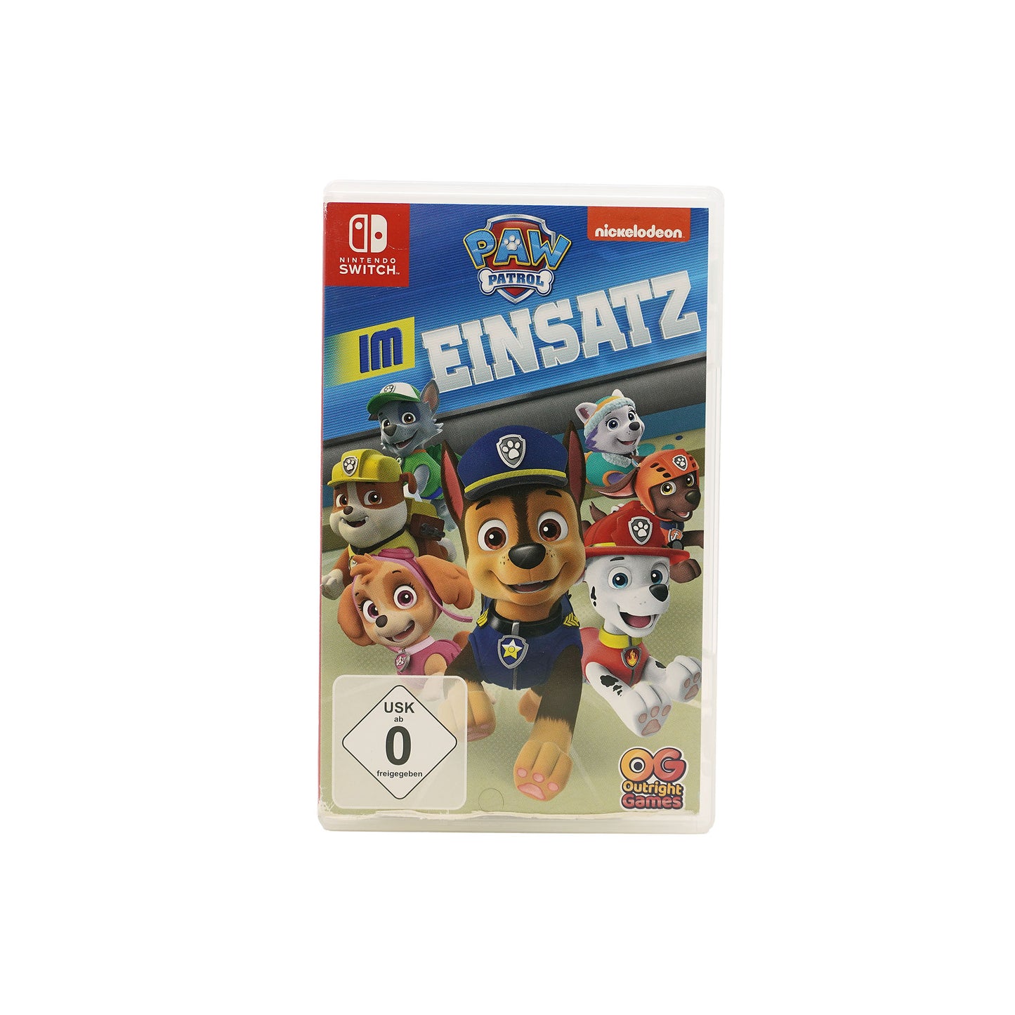 Paw Patrol im Einsatz Spiel für Switch - Vorderseite