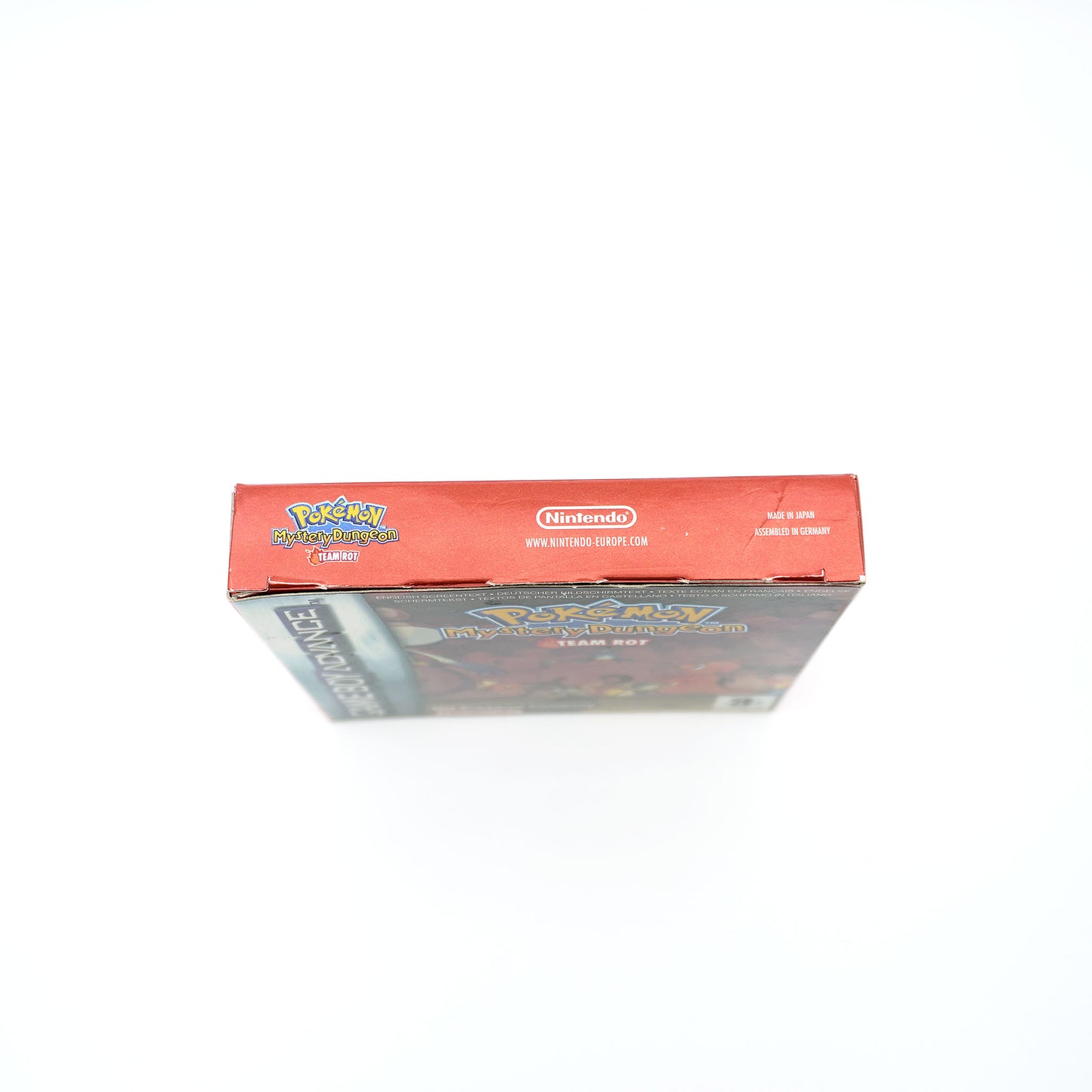 Originalverpackung - Oberseite
