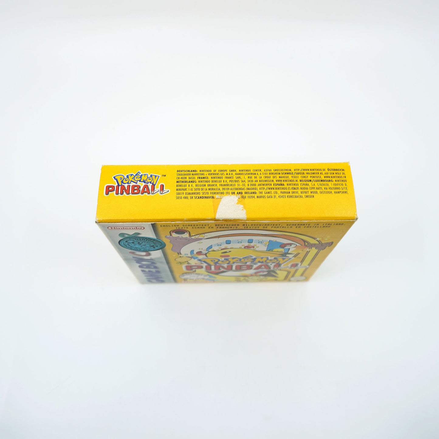 Originalverpackung - Oberseite