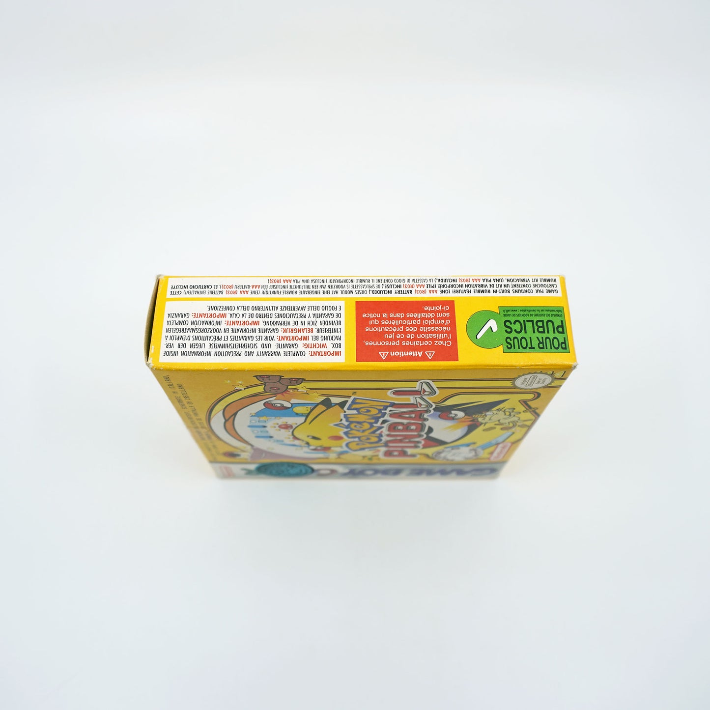 Originalverpackung - Seitenansicht rechts