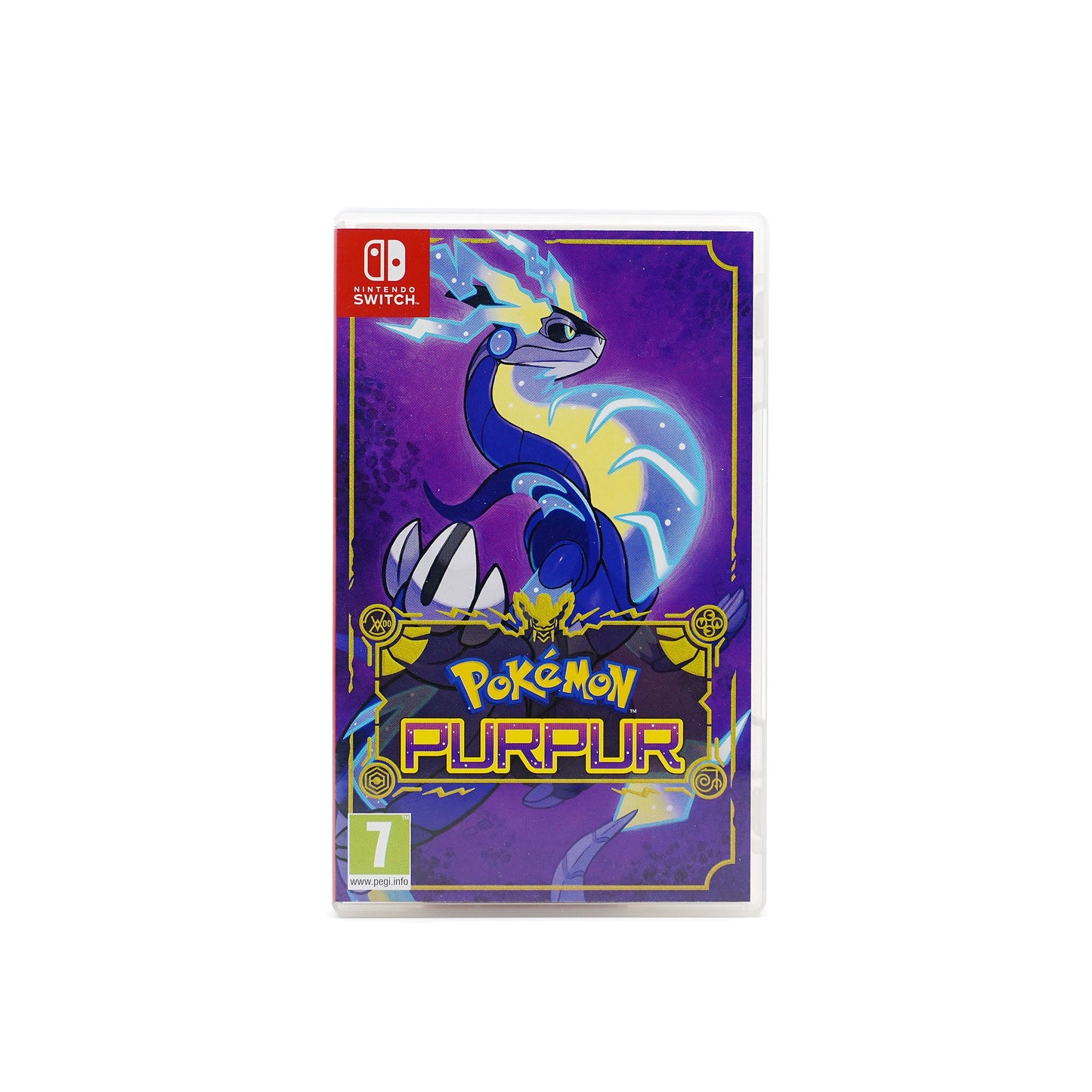 Pokémon Purpur für Nintendo Switch in Originalverpackung - Vorderseite