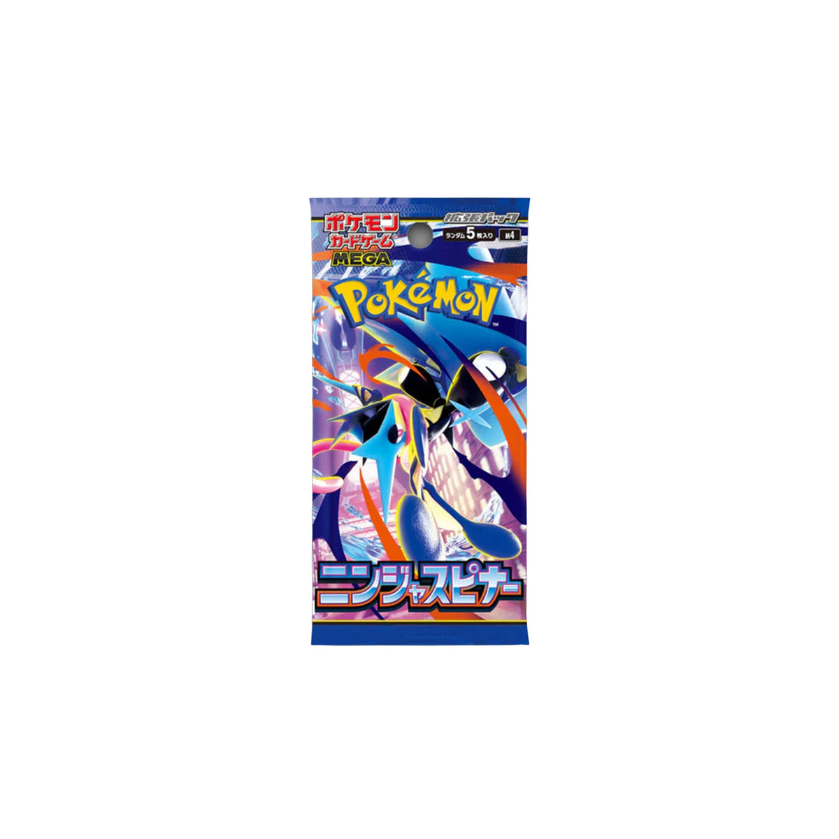 Pokémon Card Game Ninja Spinner Booster Pack - Vorderseite