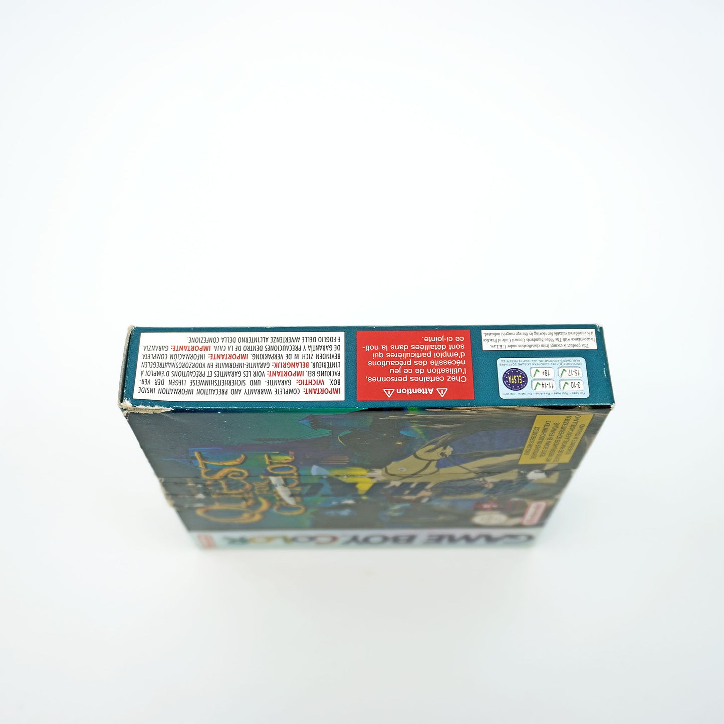 Originalverpackung - Seitenansicht rechts