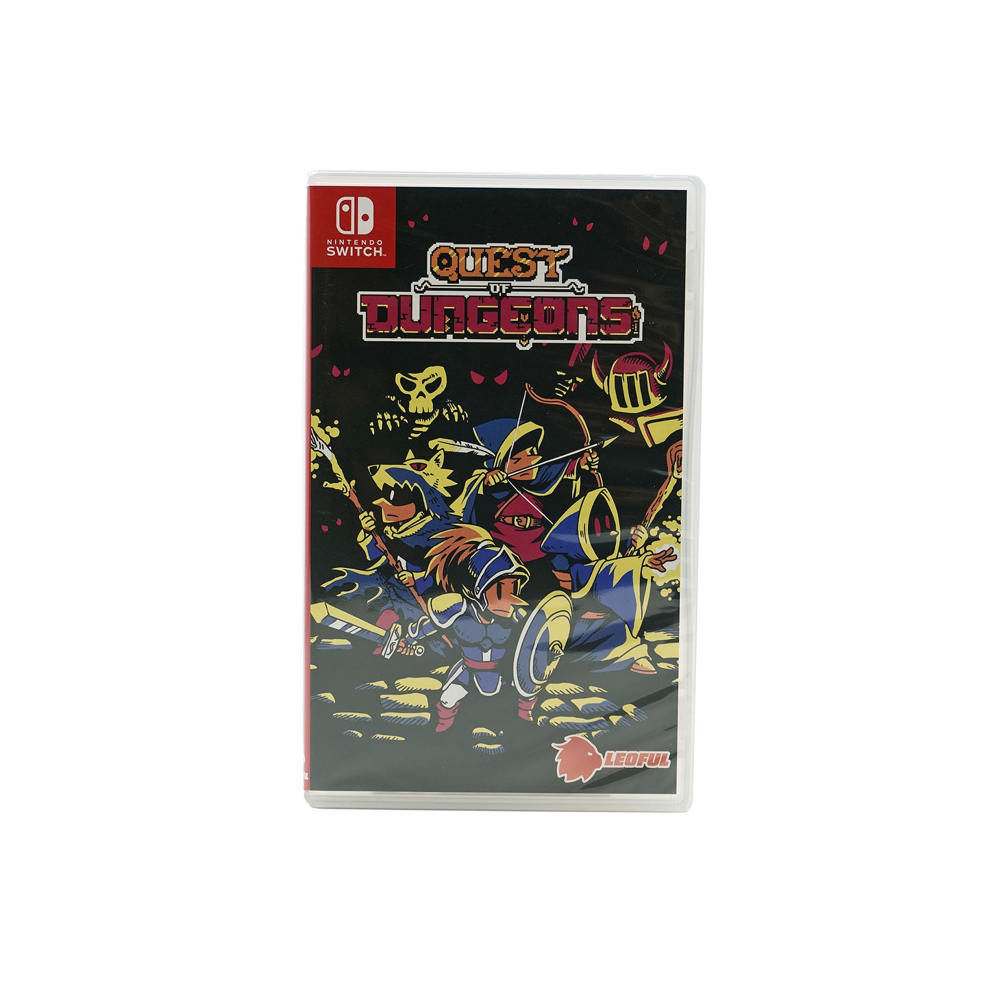 Quest of Dungeon Spiel für Switch - Vorderseite