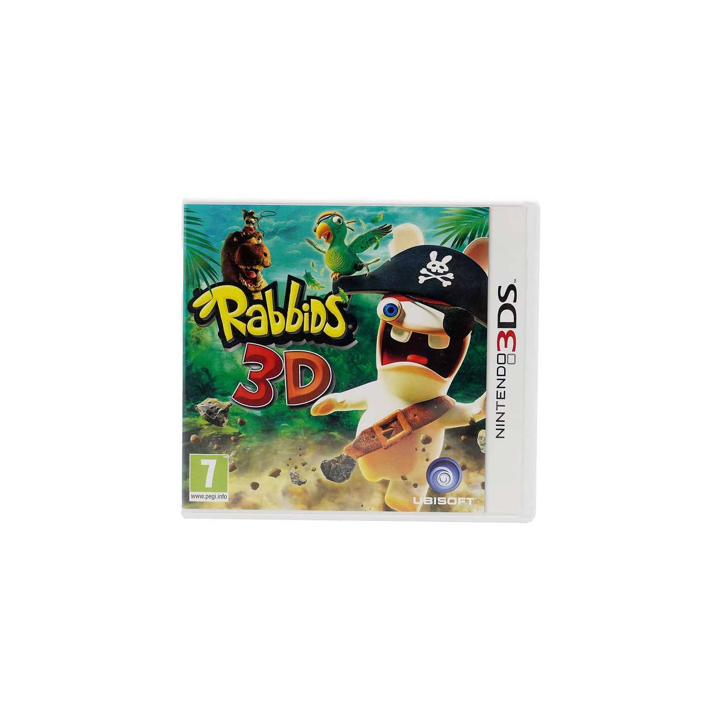 Rabbids 3D Spielhülle für Nintendo 3DS - Vorderseite