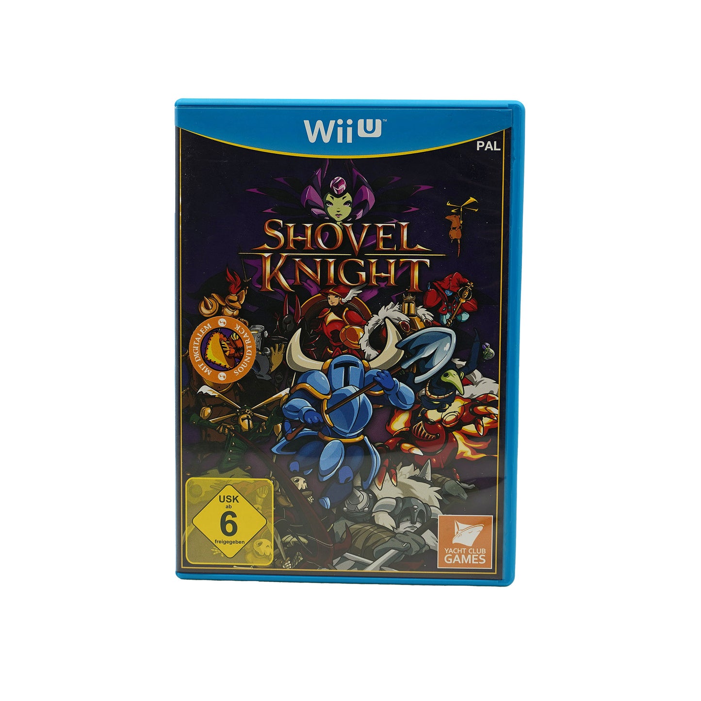 Shovel Knight Spiel für Wii U - Vorderseite