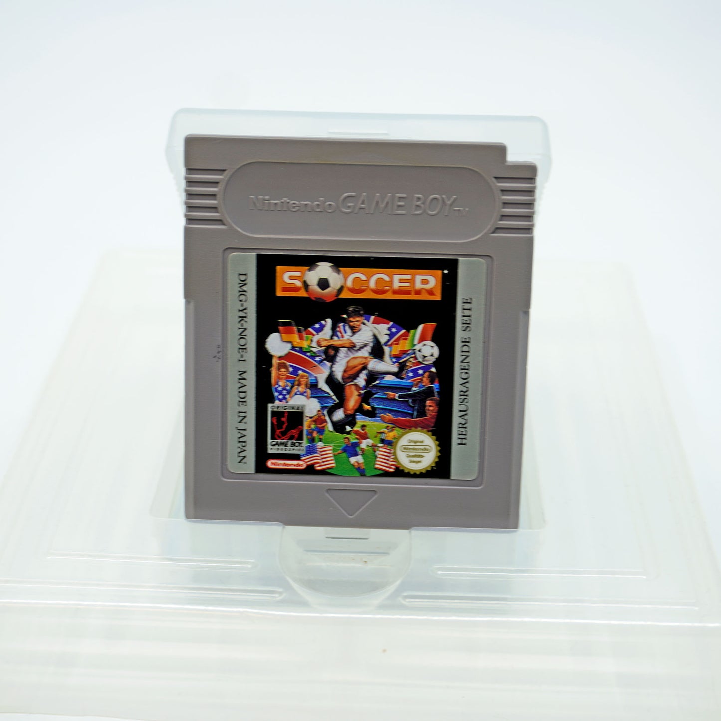 Soccer Game Boy Cartridge - Vorderseite