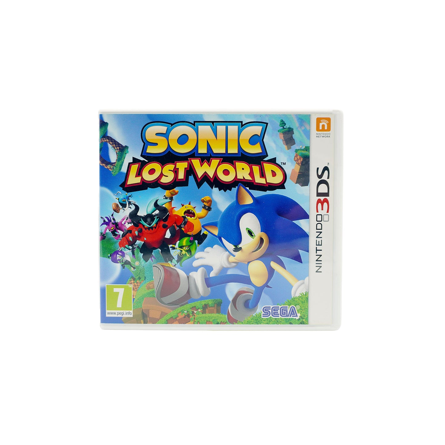 Sonic Lost World für Nintendo 3DS in Originalverpackung – Vorderseite