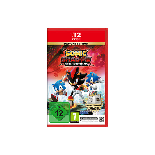 Sonic X Shadow Generations Spiel für Switch 2 - 2D Packshot Vorderseite