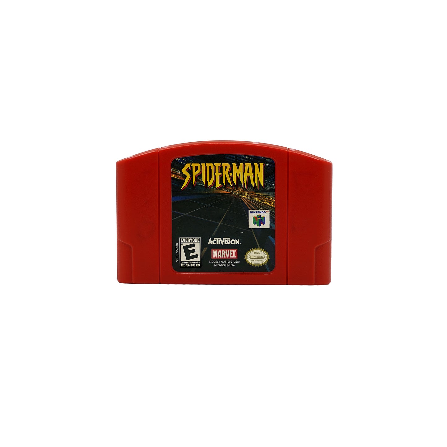 Spider-Man Spiel für Nintendo 64 - Vorderseite