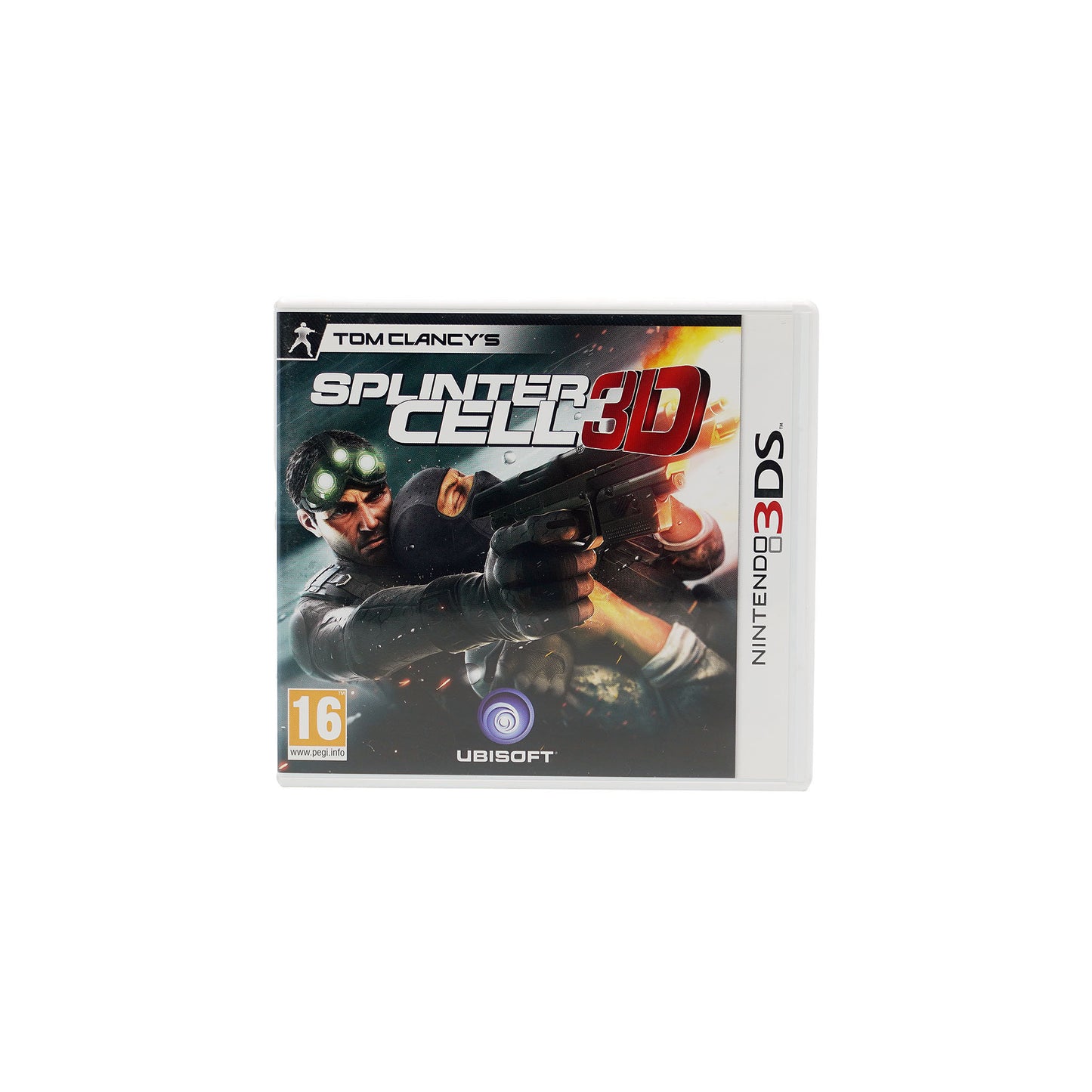 Splinter Cell 3D Spielhülle für Nintendo 3DS - Vorderseite