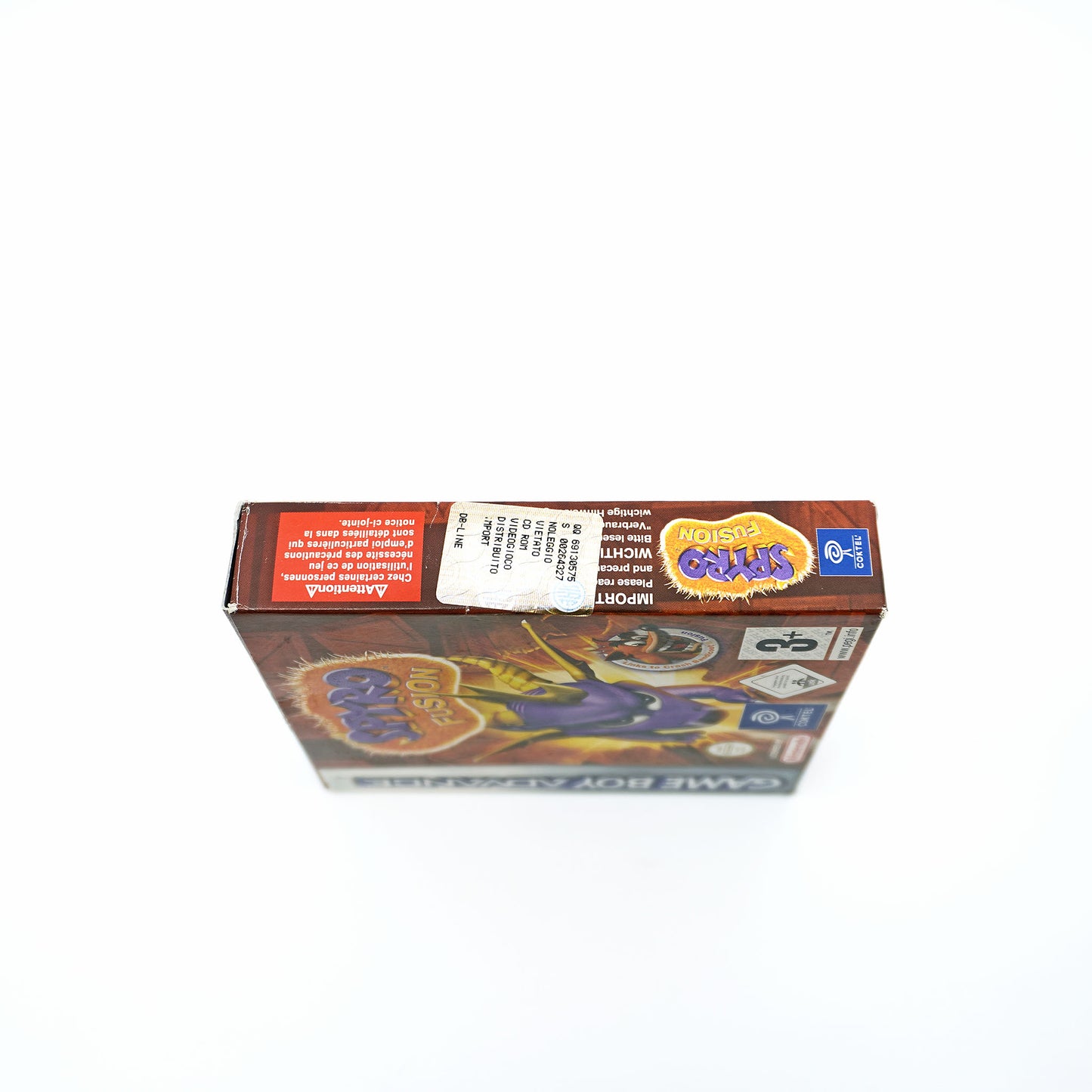Originalverpackung - Seitenansicht rechts