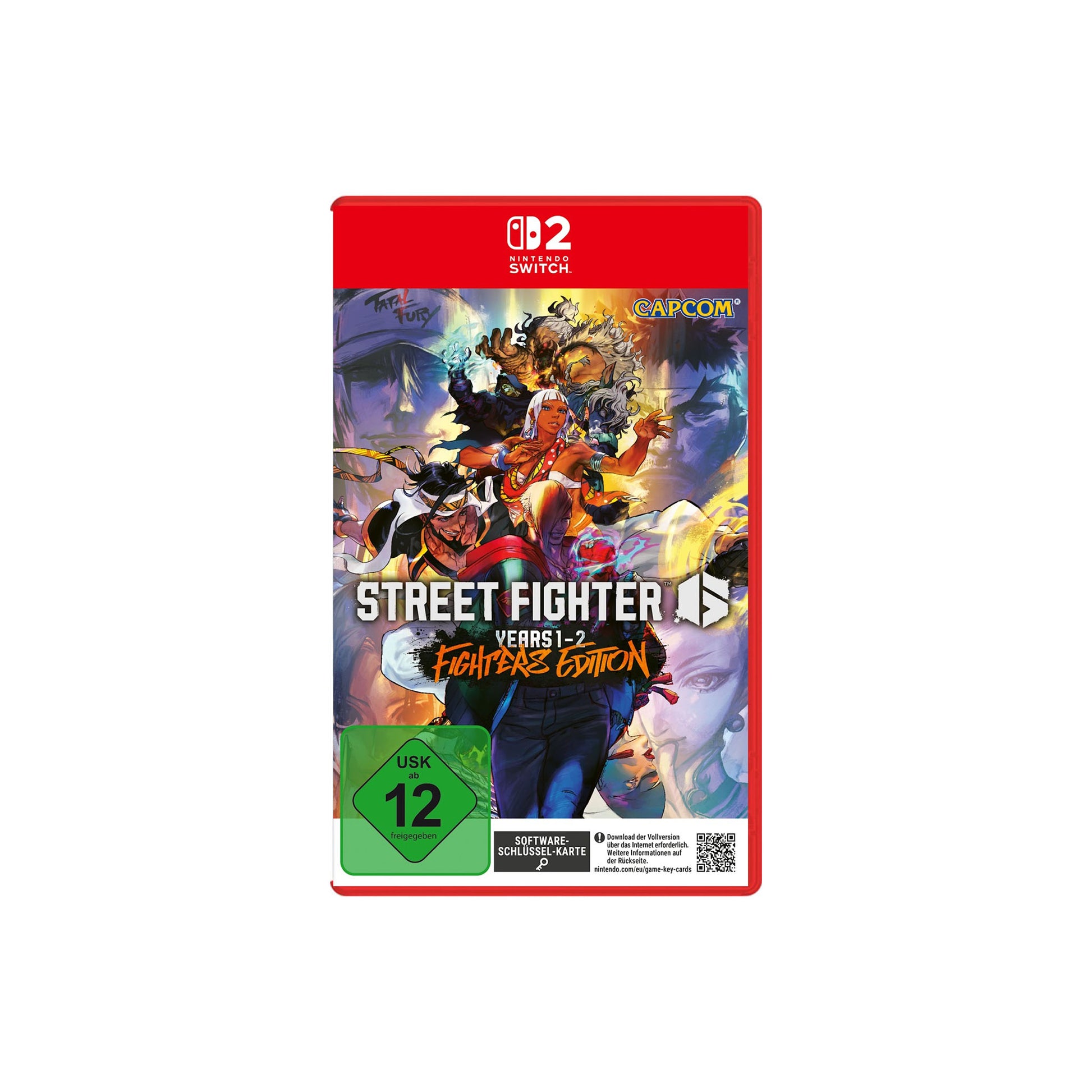 Street Fighter 6 Spiel für Switch 2 - 2D Packshot Vorderseite