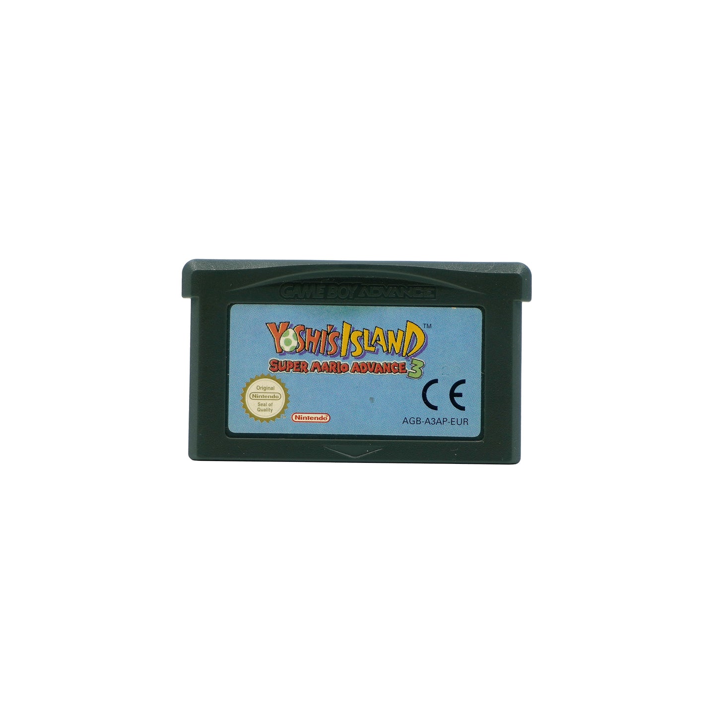 Super Mario Advance 3: Yoshi's Island Spielmodul für Game Boy Advance - Vorderseite, Etikett gut erhalten