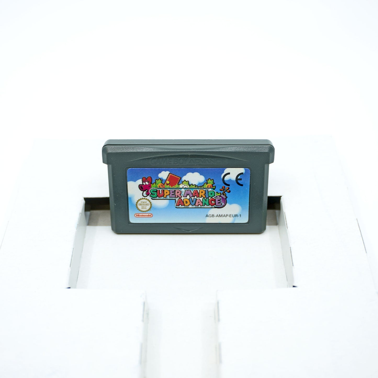 Super Mario Advance Game Boy Advance Cartridge - Vorderseite