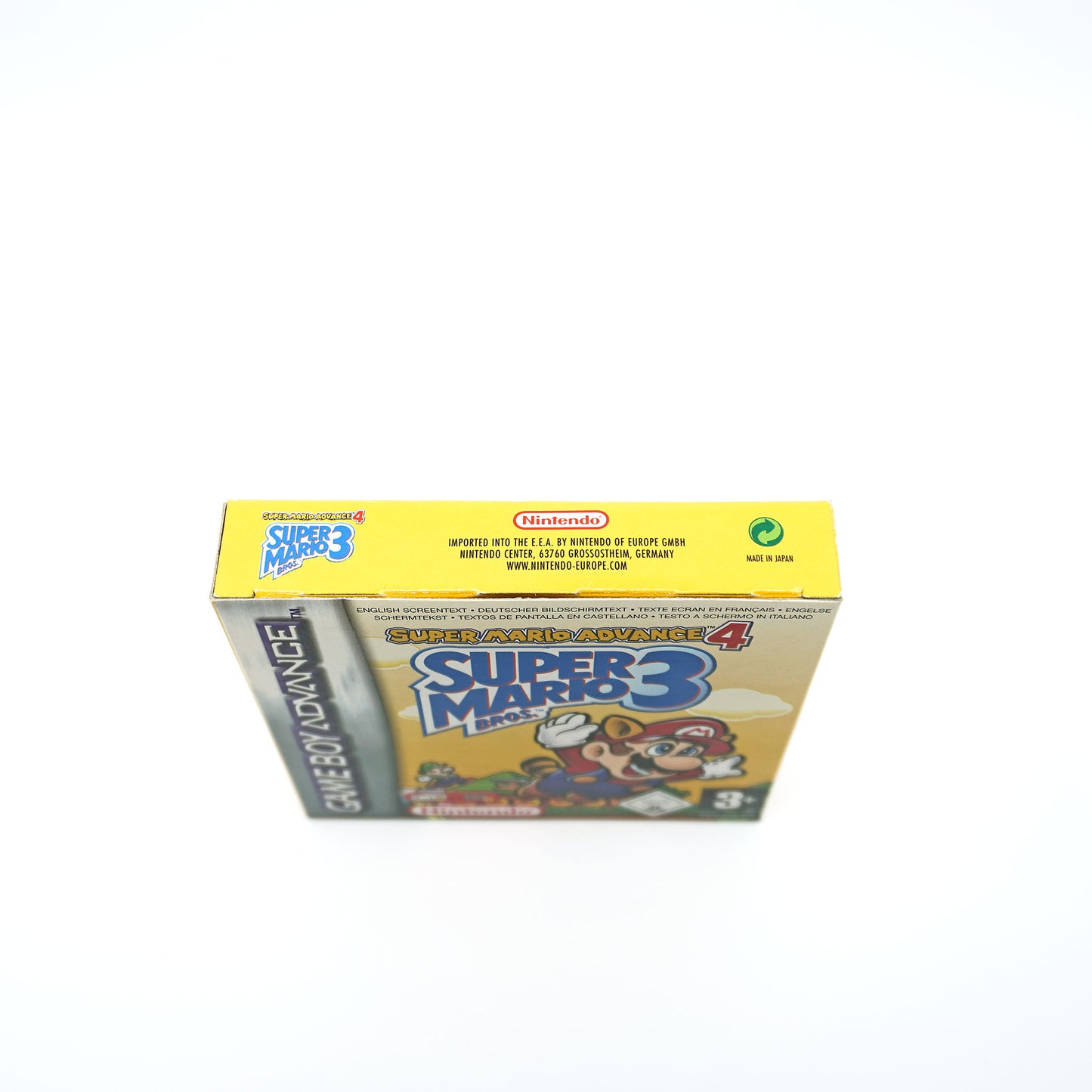 Originalverpackung - Oberseite
