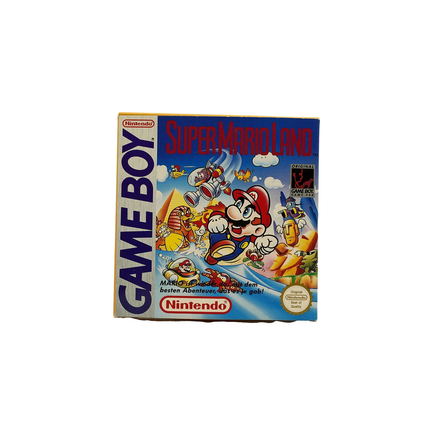 Super Mario Land Spiel für Game Boy in Originalverpackung - Vorderseite
