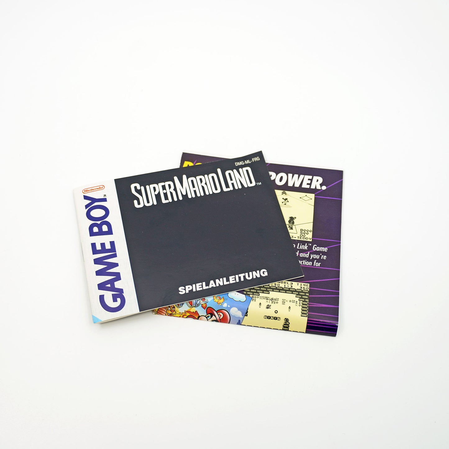 Super Mario Land Game Boy Anleitung - Vorderseite