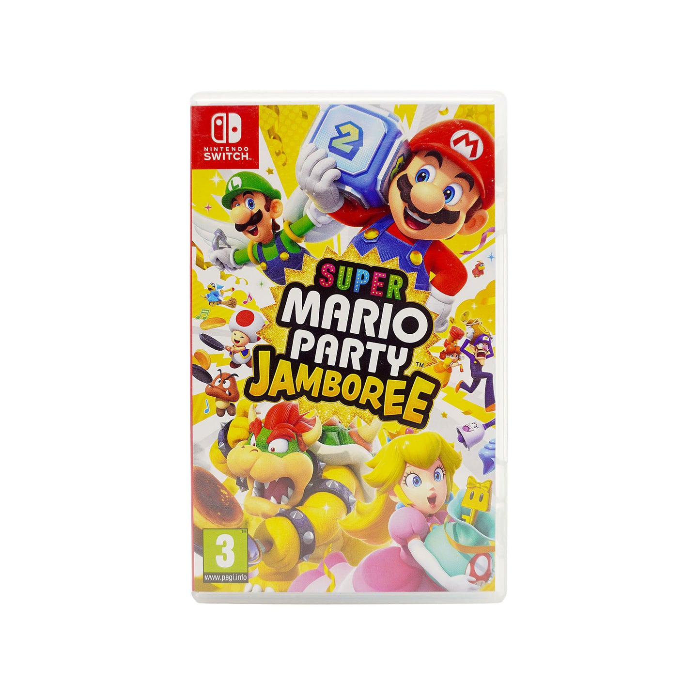 Super Mario Party Jamboree für Nintendo Switch in Originalverpackung - Vorderseite