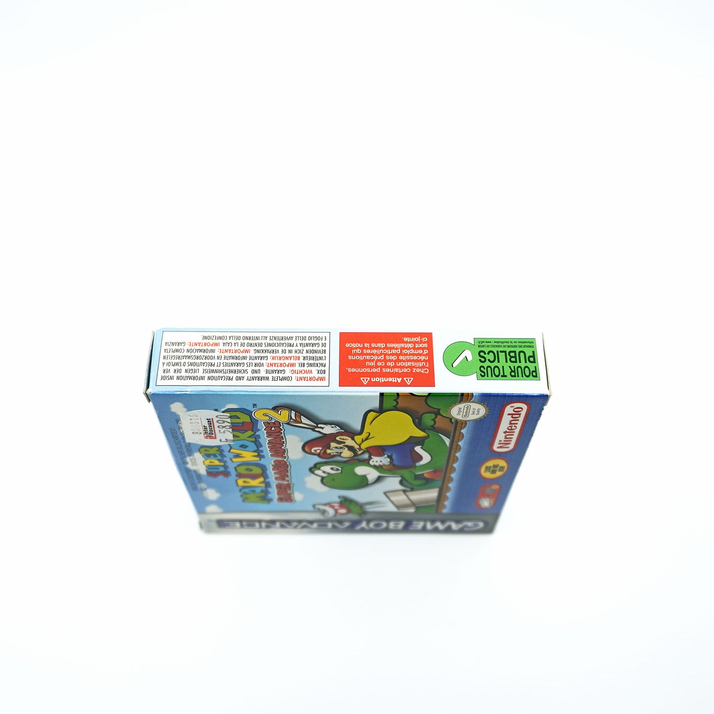 Originalverpackung - Seitenansicht rechts