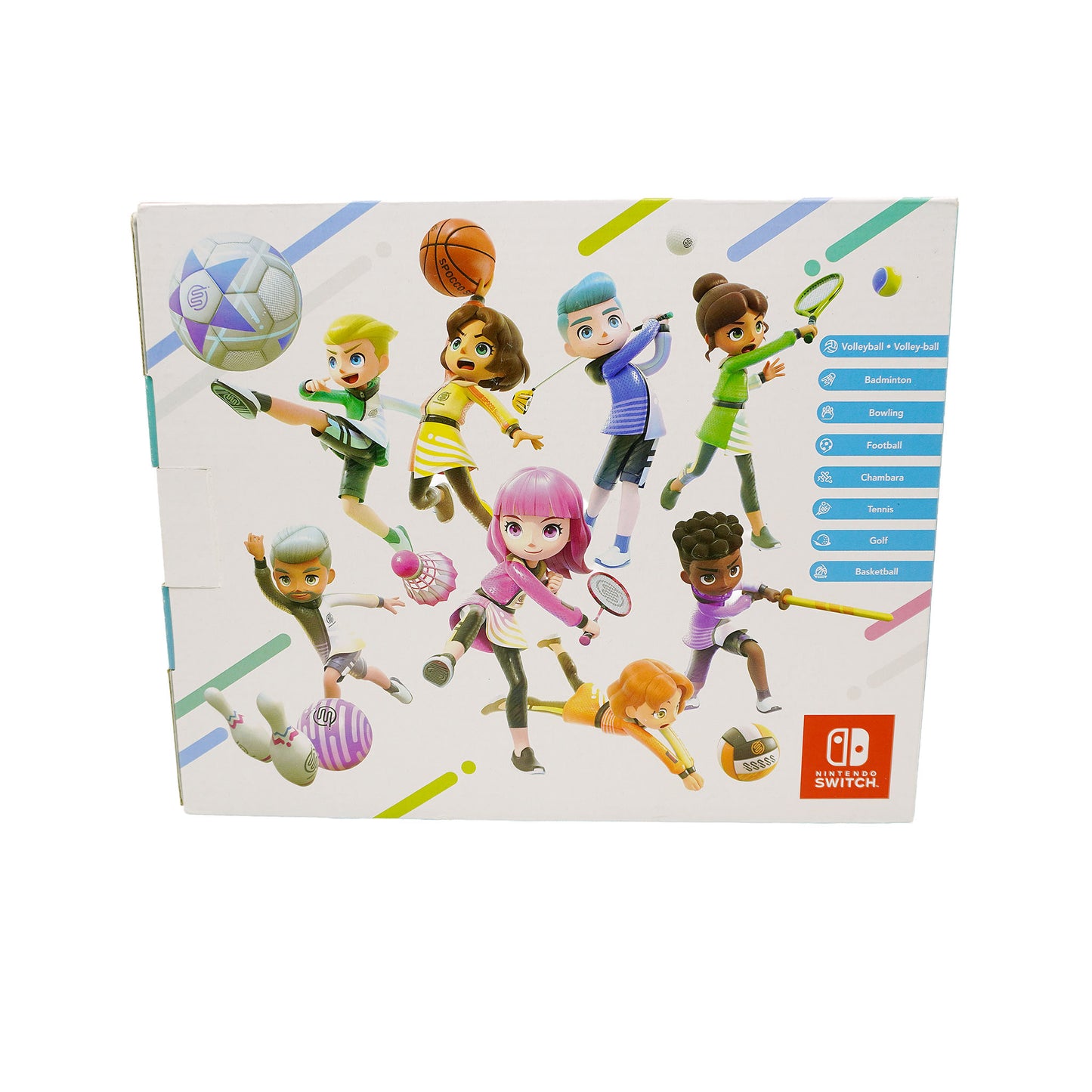 Nintendo Switch Sports Set für Nintendo Switch in Originalverpackung - Rückseite