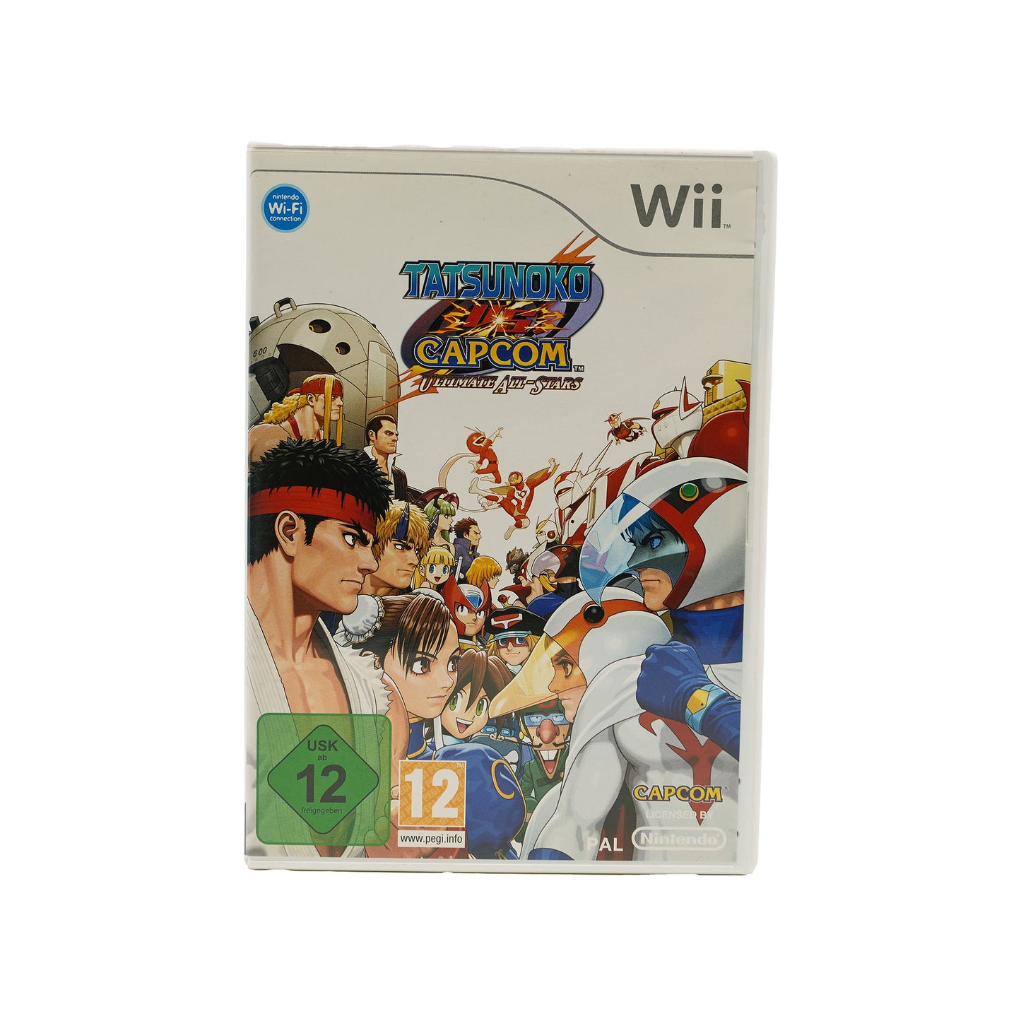 Tatsunoko vs. Capcom: Ultimate All-Stars Spiel für Wii - Vorderseite