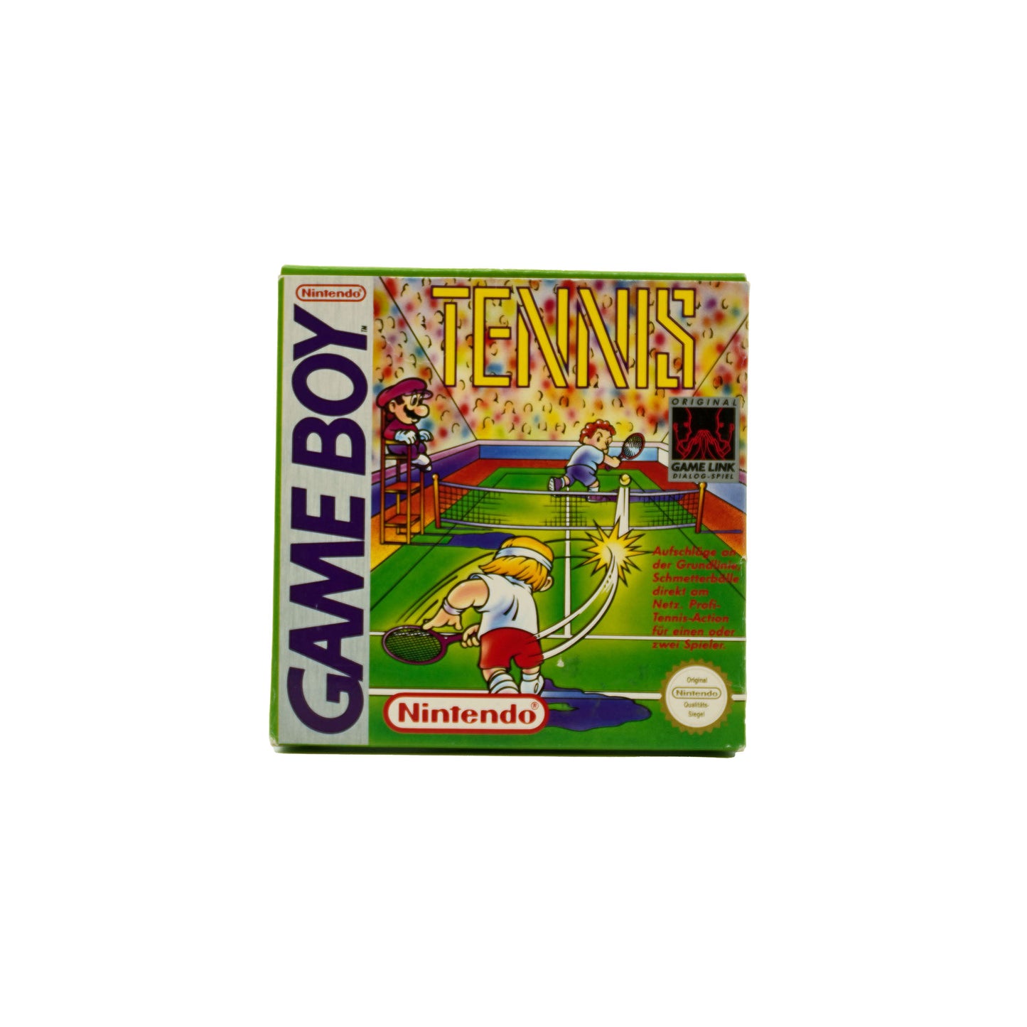 Tennis Spiel für Game Boy in Originalverpackung - Vorderseite