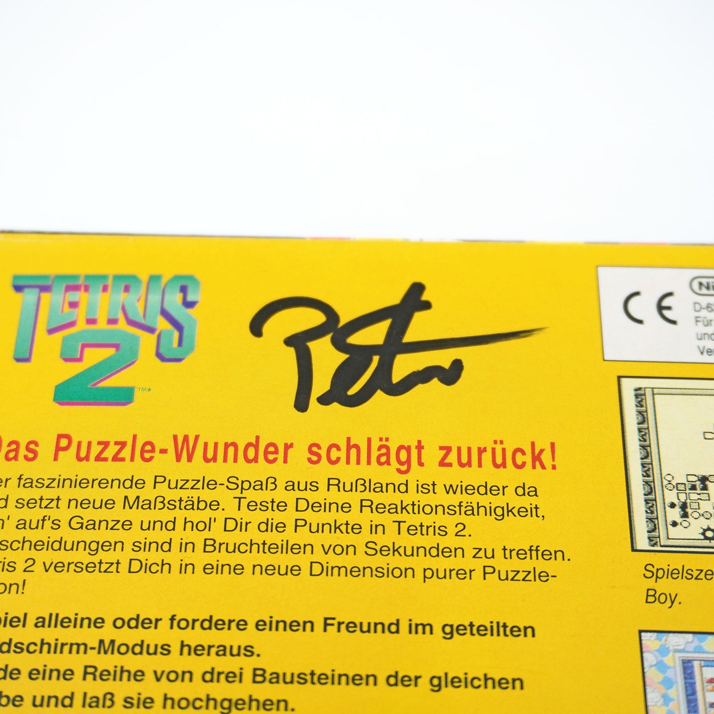 Nahaufnahme von Mängeln an der Oberseite