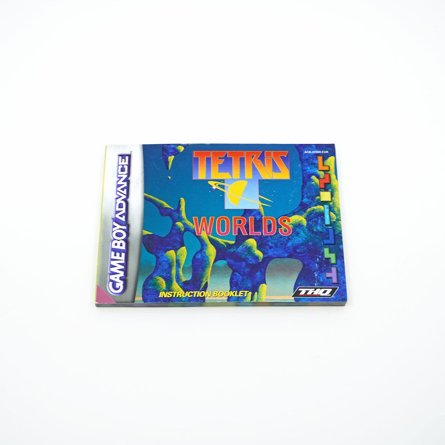 Tetris Worlds Game Boy Advance Anleitung - Vorderseite