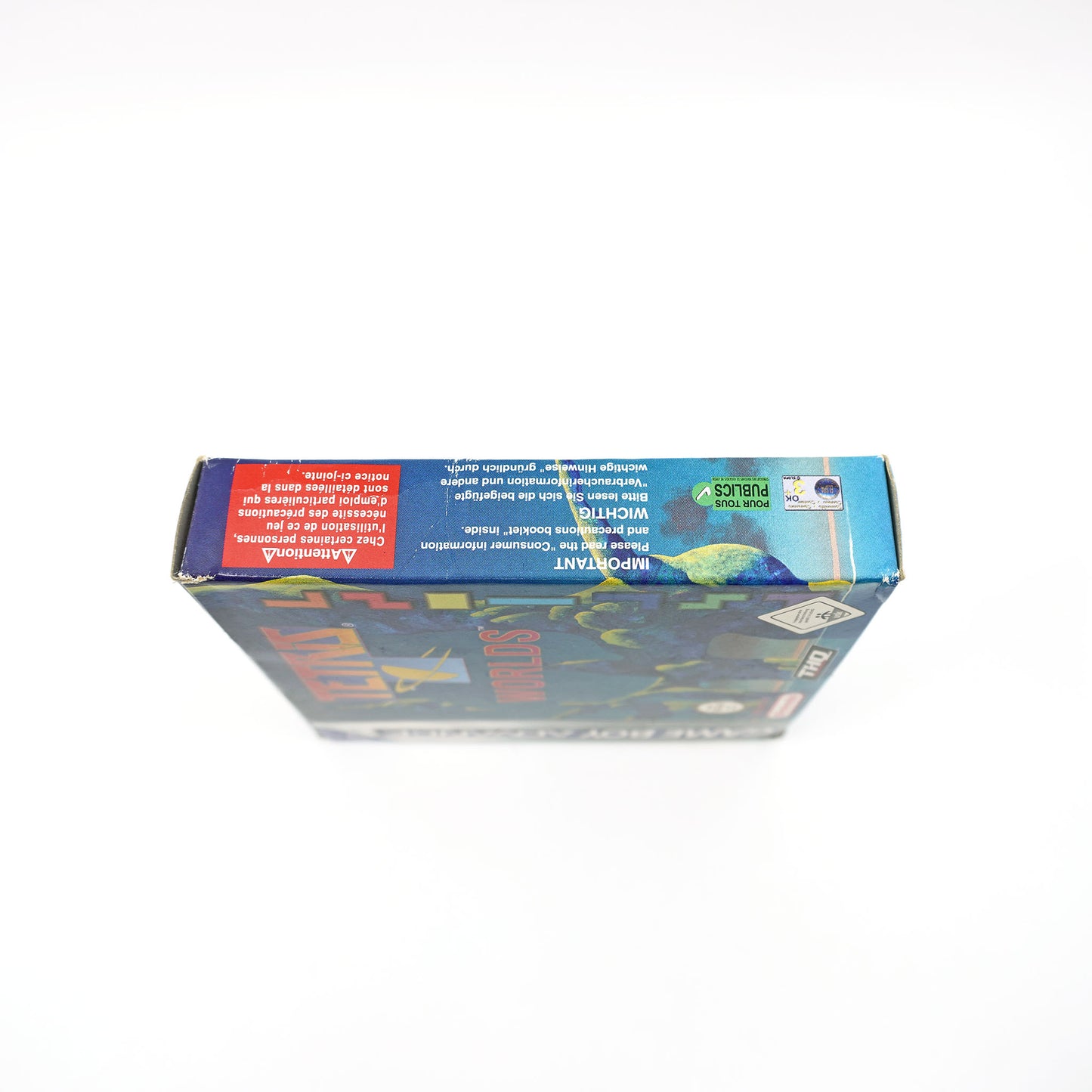 Originalverpackung - Seitenansicht rechts
