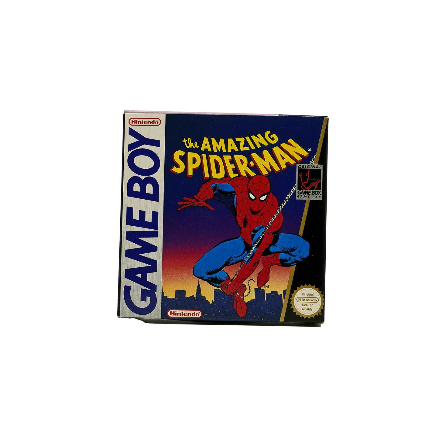 The Amazing Spider-Man Spiel für Game Boy in Originalverpackung - Vorderseite
