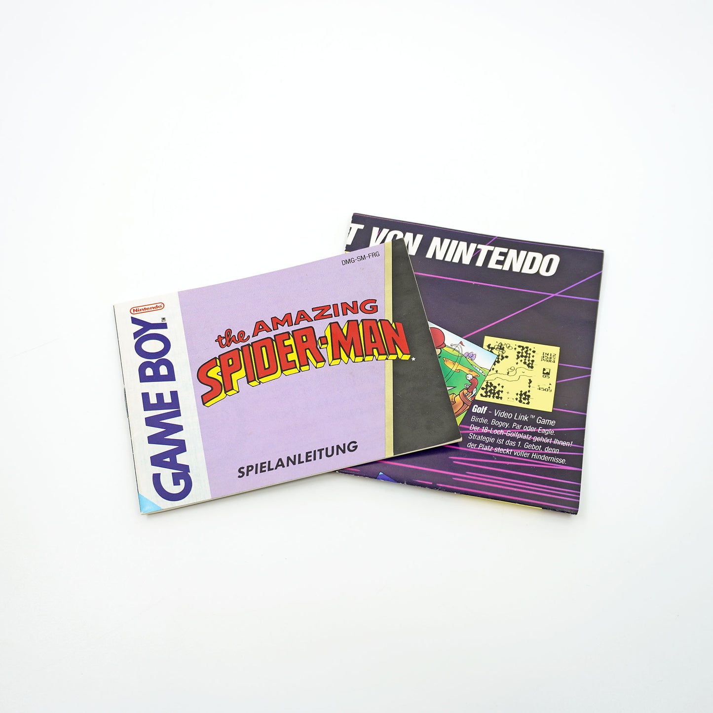 The Amazing Spider-Man Game Boy Anleitung - Vorderseite