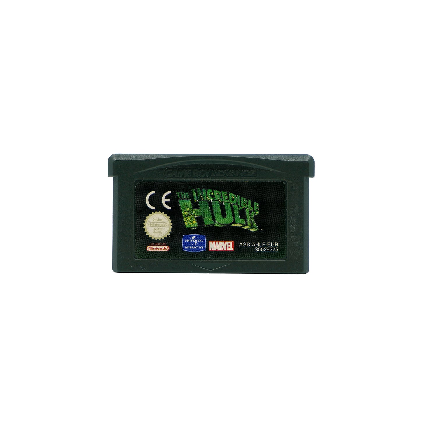 The Incredible Hulk Spielmodul für Game Boy Advance - Vorderseite