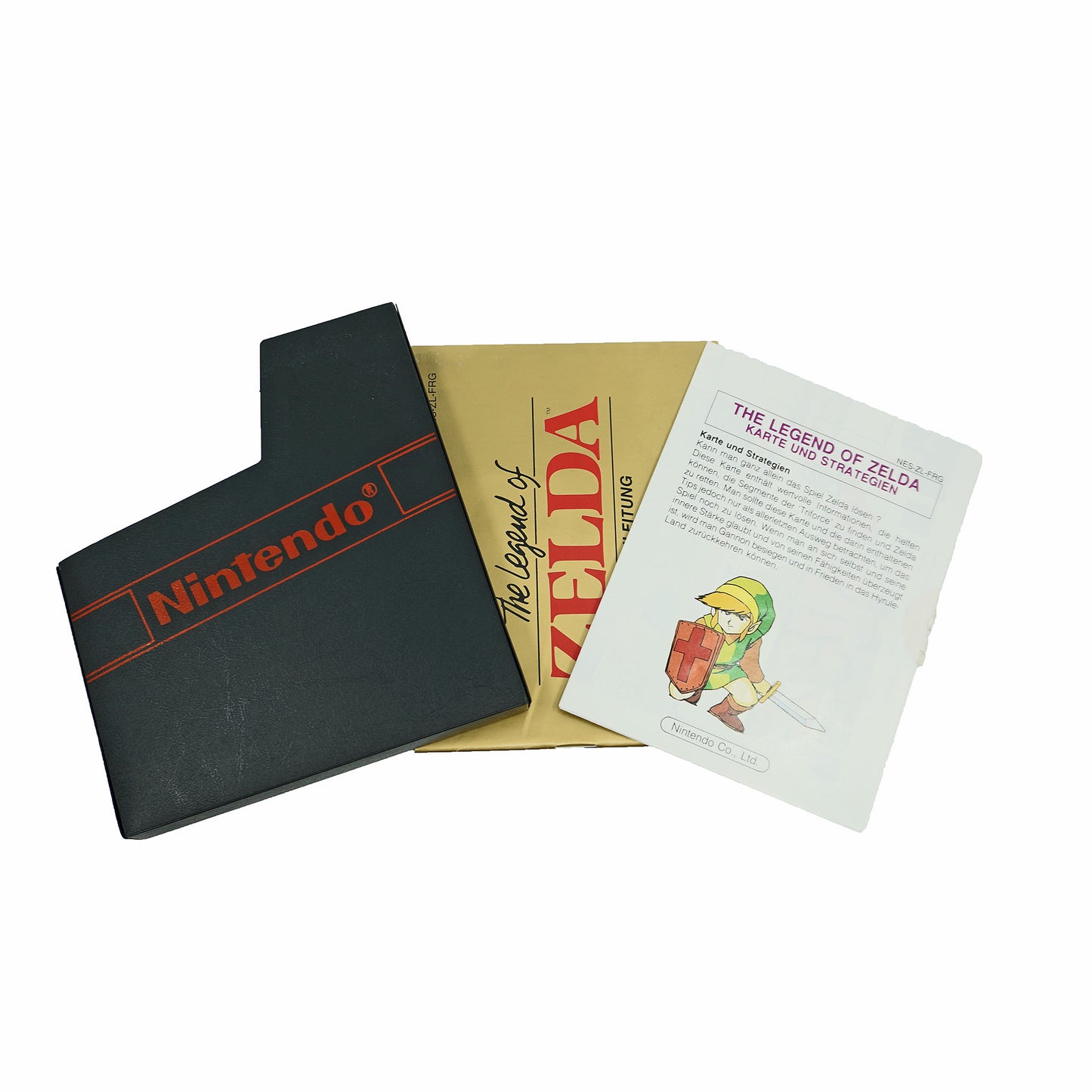 The Legend of Zelda NES Anleitung - Vorderseite