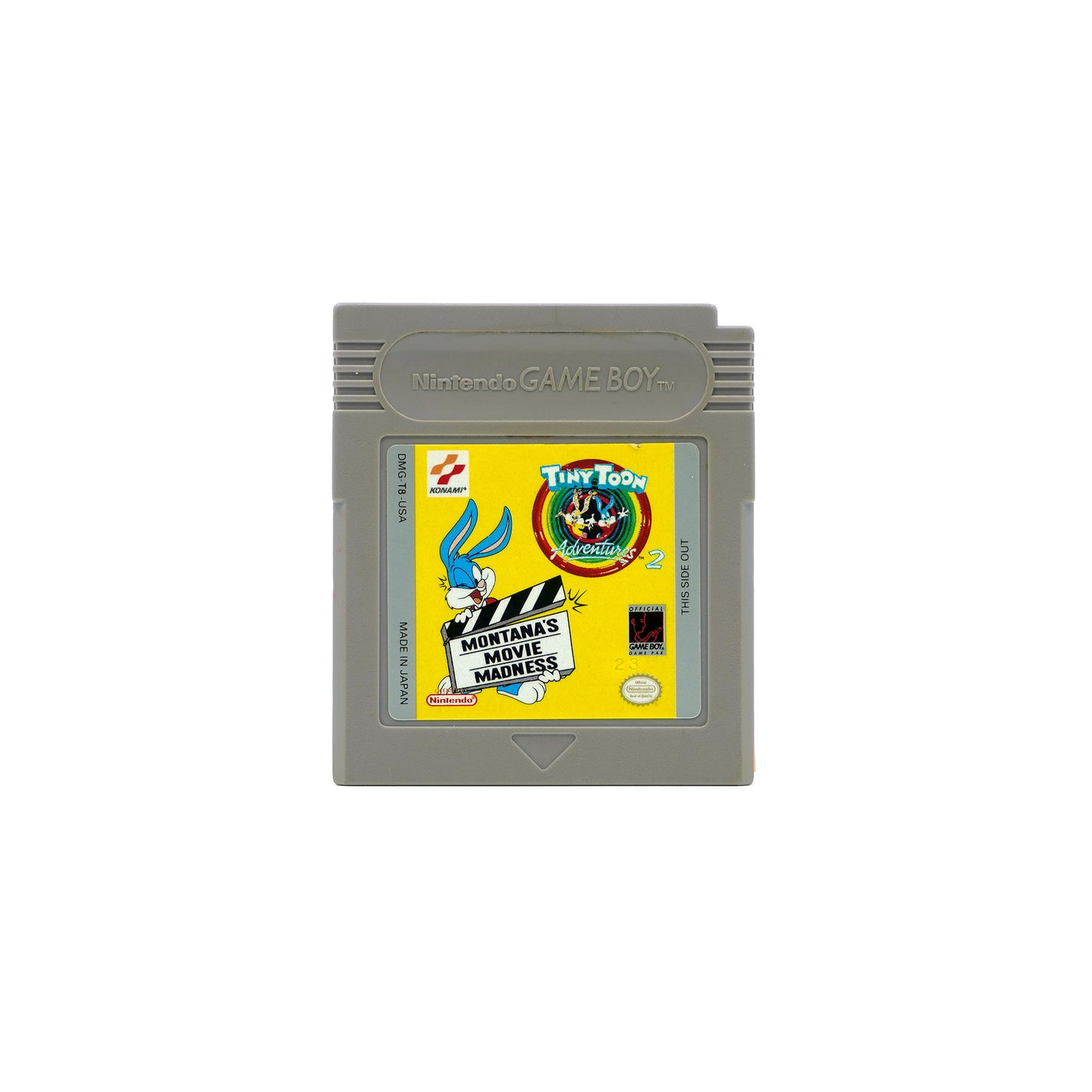 Tiny Toon Adventures 2: Montana's Movie Spiel für Gameboy - Vorderseite