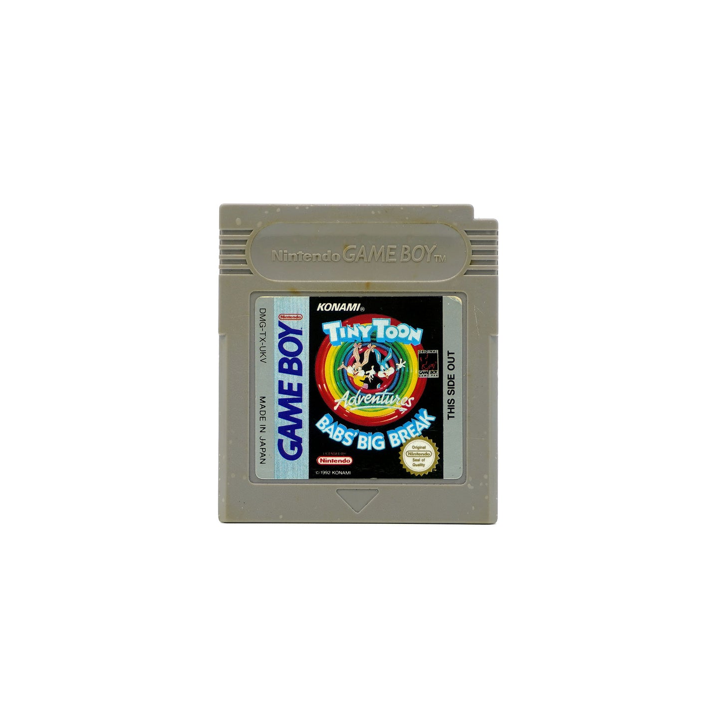 Tiny Toon Adventures: Babs' Big Break Spiel für Gameboy in gebrauchtem Zustand - Vorderseite