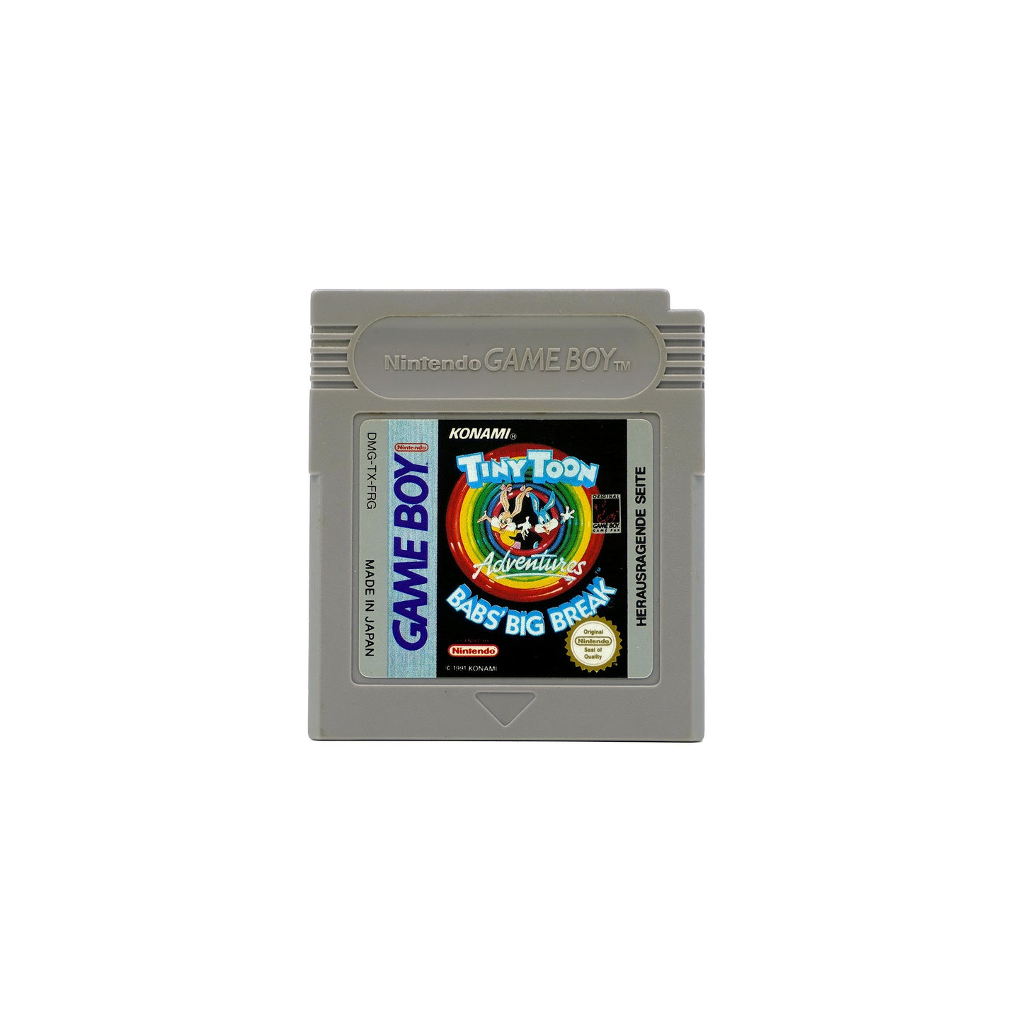 Tiny Toon Adventures: Babs' Big Break Spiel für Gameboy - Vorderseite