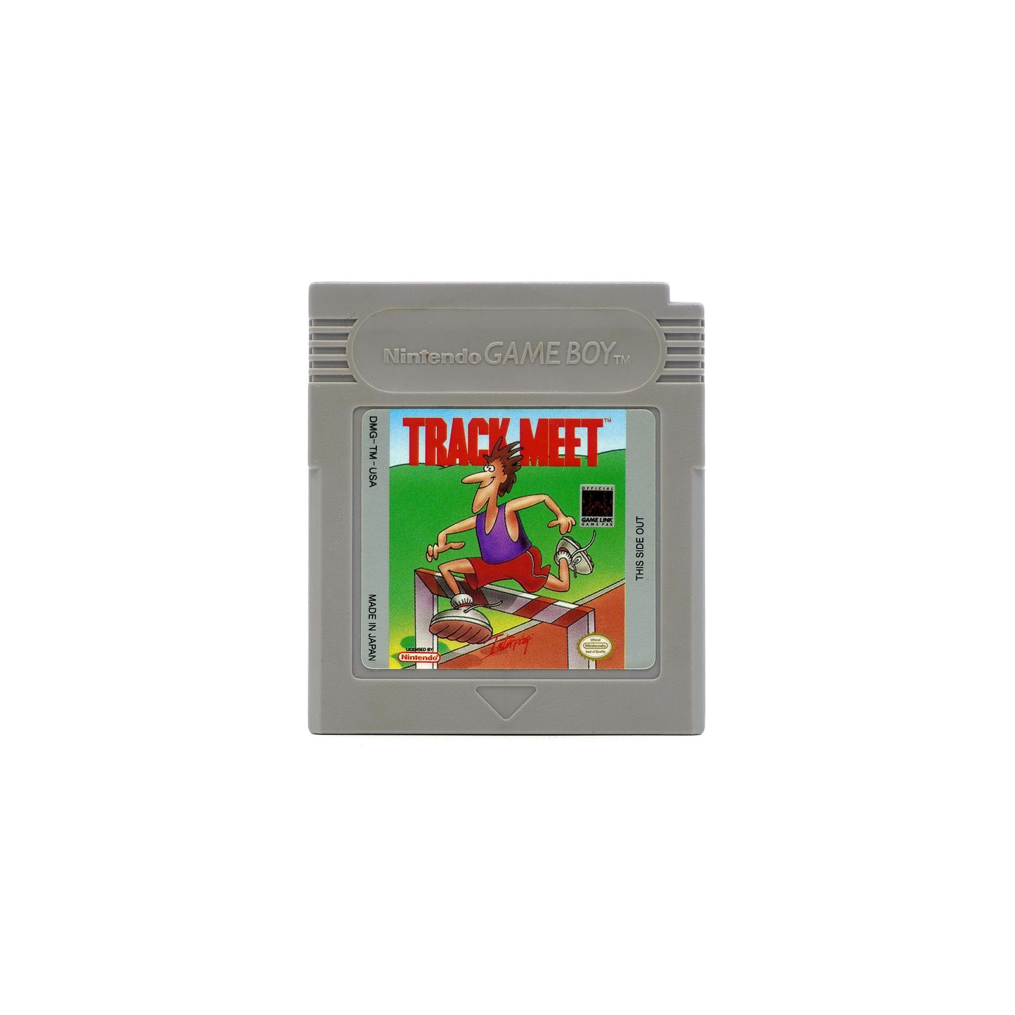 Track Meet Spiel für Gameboy - Vorderseite