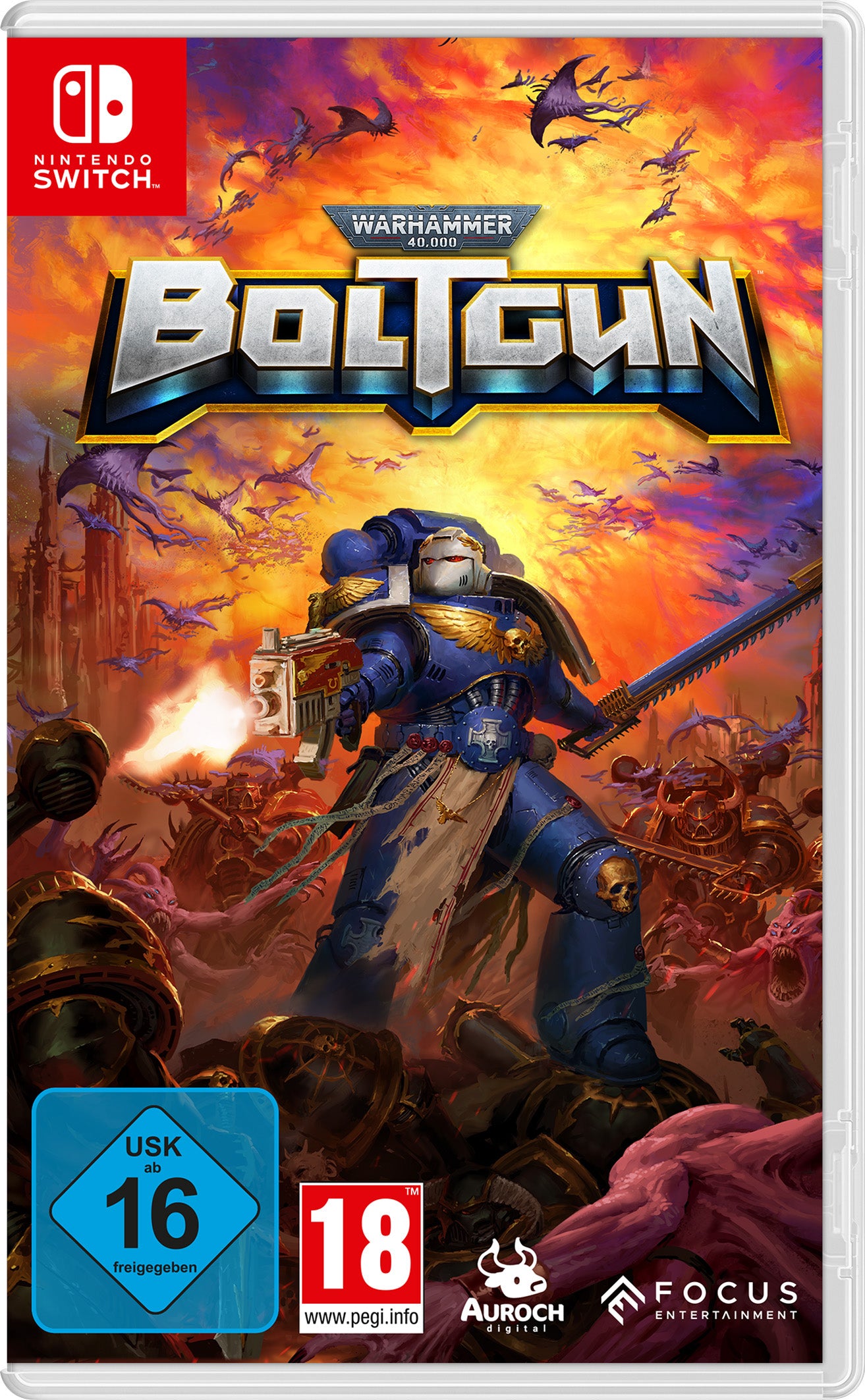 Warhammer 40.000 Boltgun Spiel für PlayStation 5 - Vorderseite