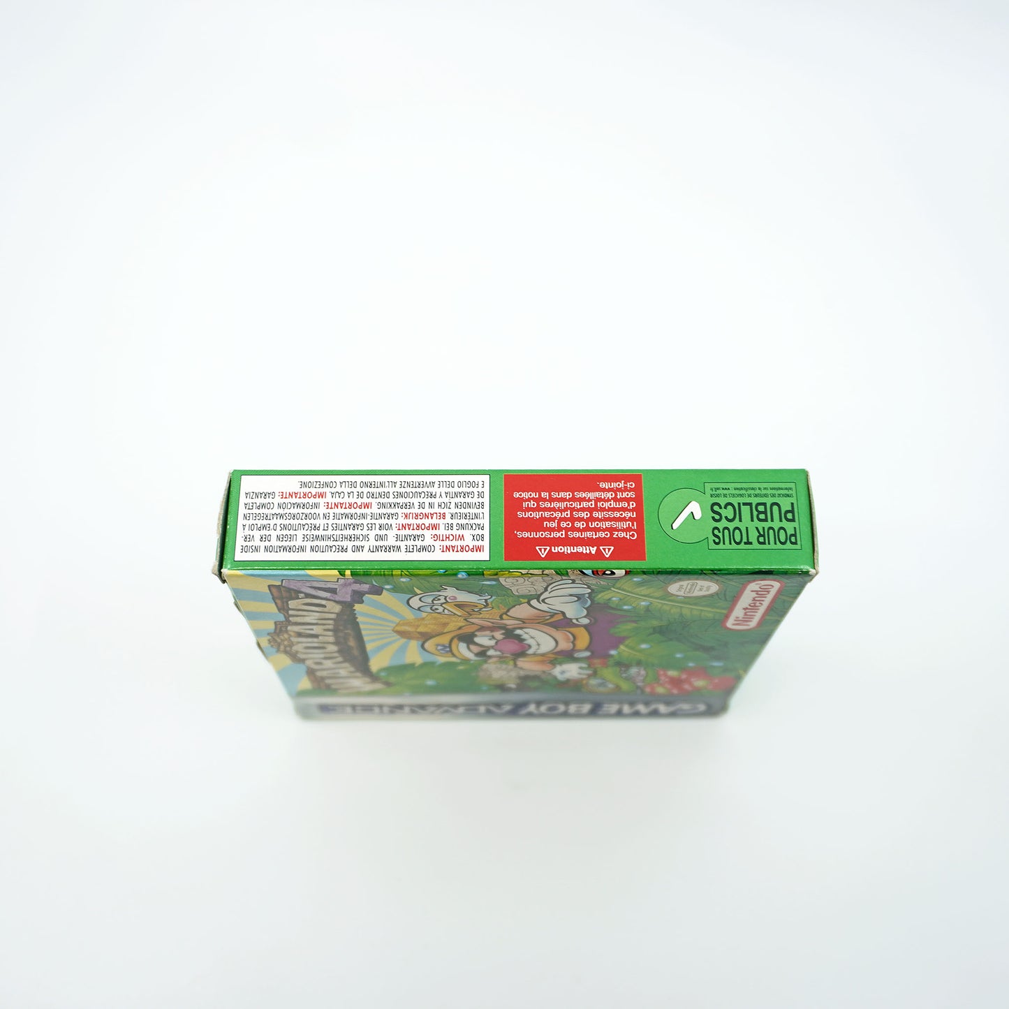 Originalverpackung - Seitenansicht rechts