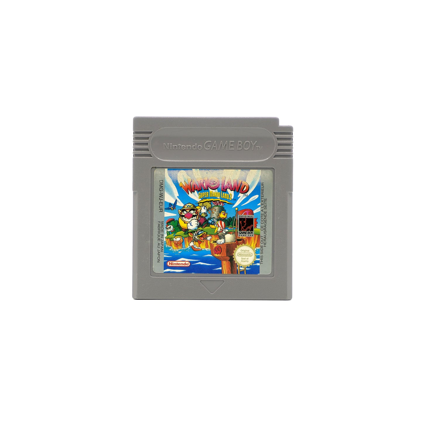 Wario Land: Super Mario Land 3 Spiel für Gameboy in gebrauchtem Zustand - Vorderseite