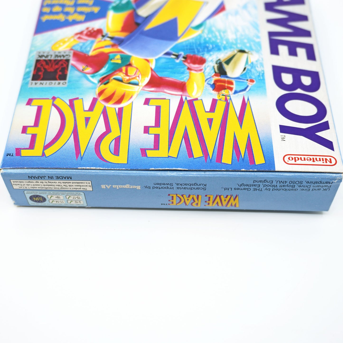 Nahaufnahme von Mängeln an der Oberseite