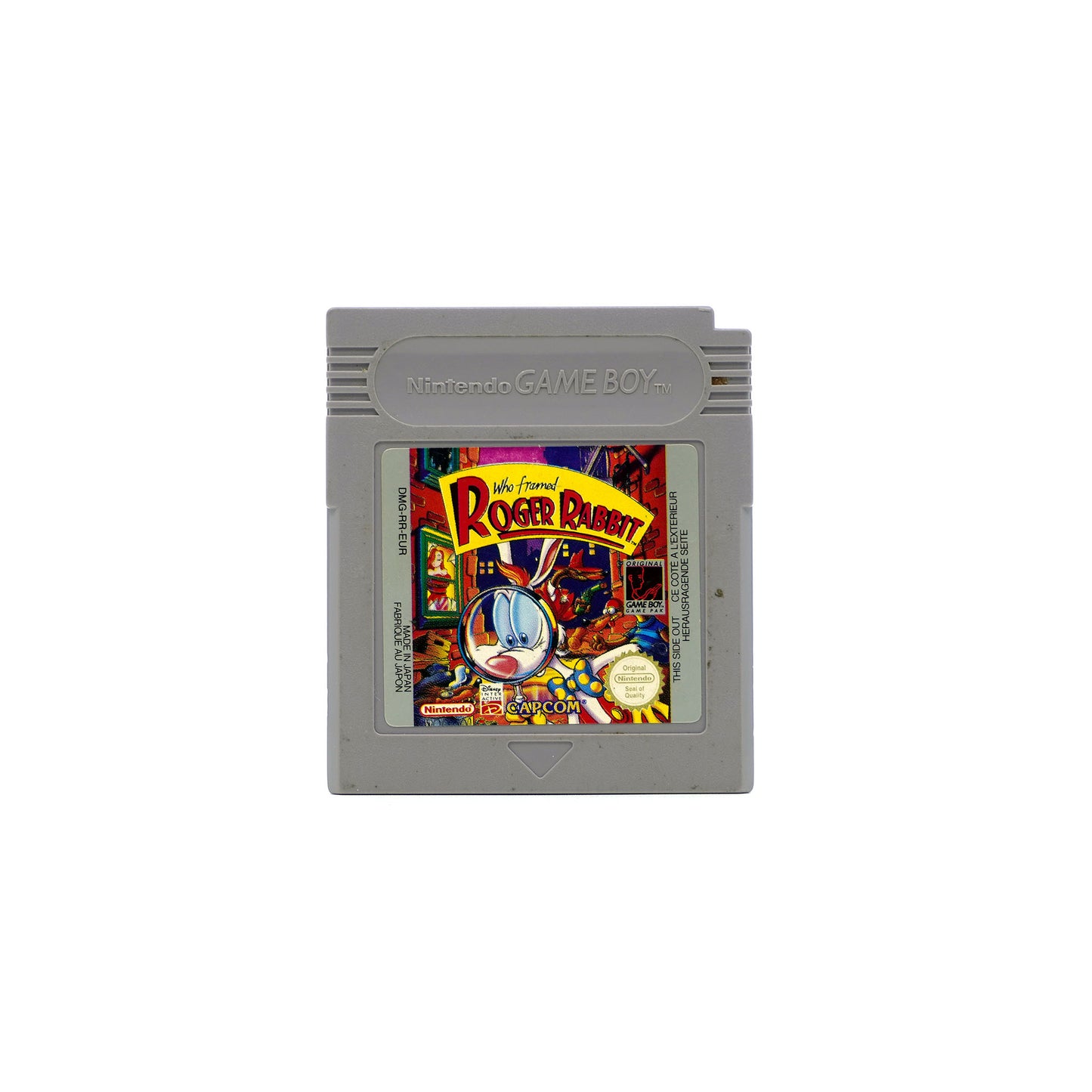 Who Framed Roger Rabbit Spiel für Gameboy in gebrauchtem Zustand - Vorderseite