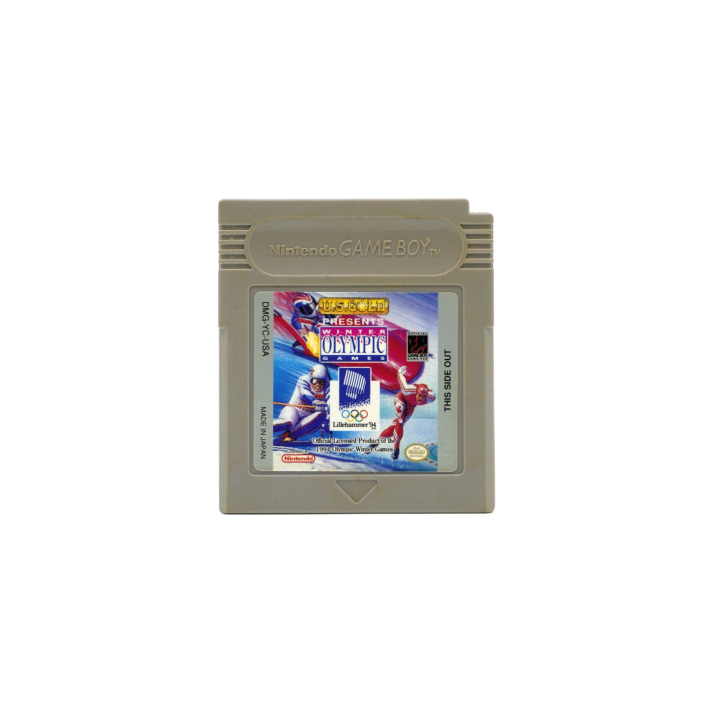 Winter Olympic Games Spiel für Gameboy - Vorderseite