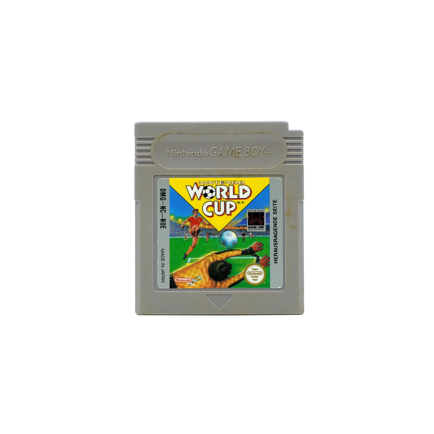 World Cup Spiel für Gameboy in gebrauchtem Zustand - Vorderseite