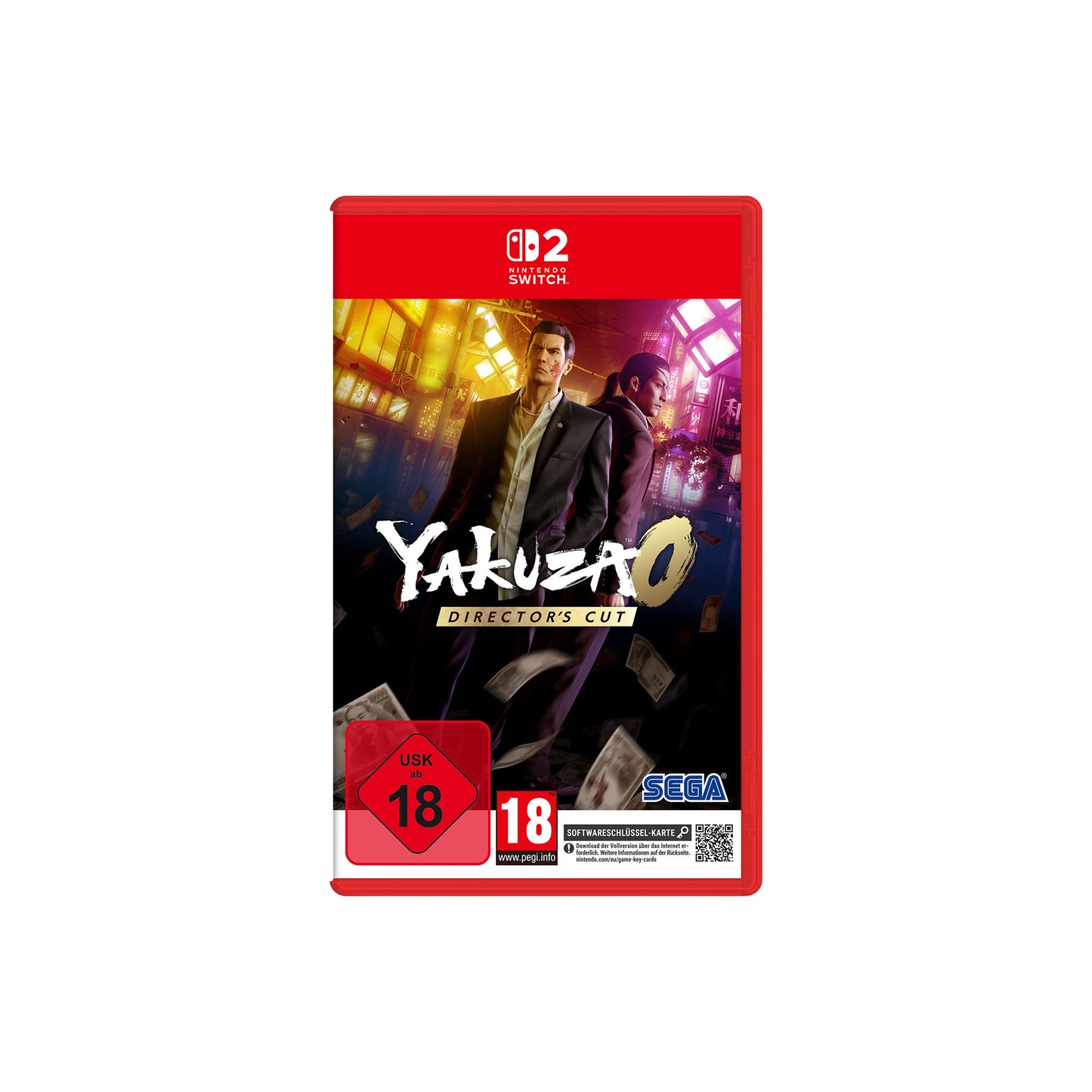 Yakuza 0: Director's Cut Spiel für Switch 2 - 2D Packshot Vorderseite